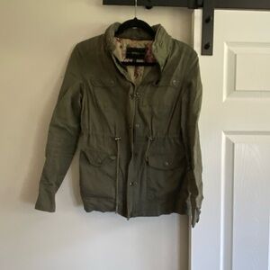 Blanc Noir Green Military Field Jacket